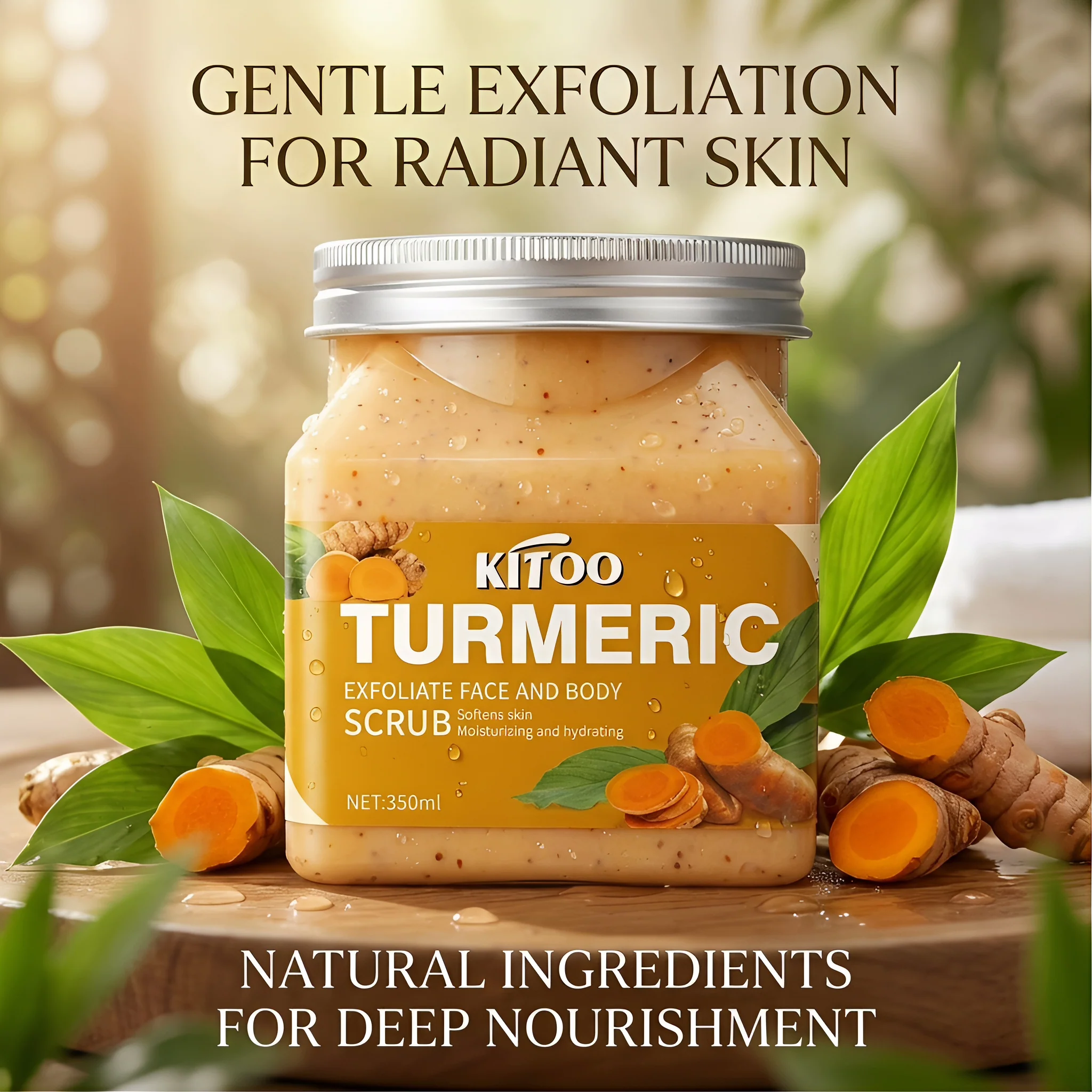 Turmeric Face & Body Scrub