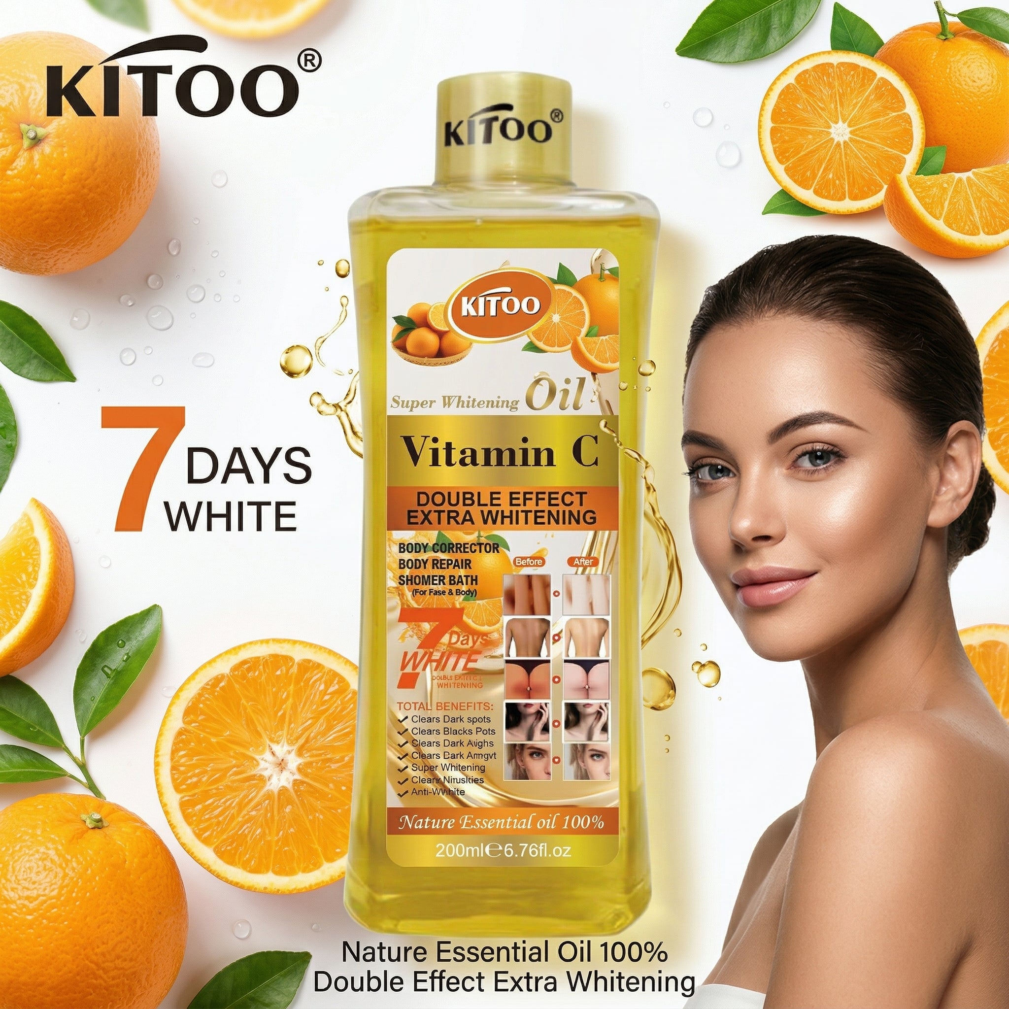 KITOO Vitamin C Body Oil